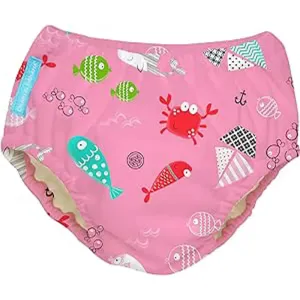 Charlie Banana 2in1 Swim Diaper & Training Pants Florida Pink M