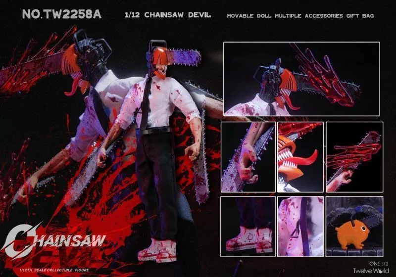 1:12 Chainsaw Devil Action Figure