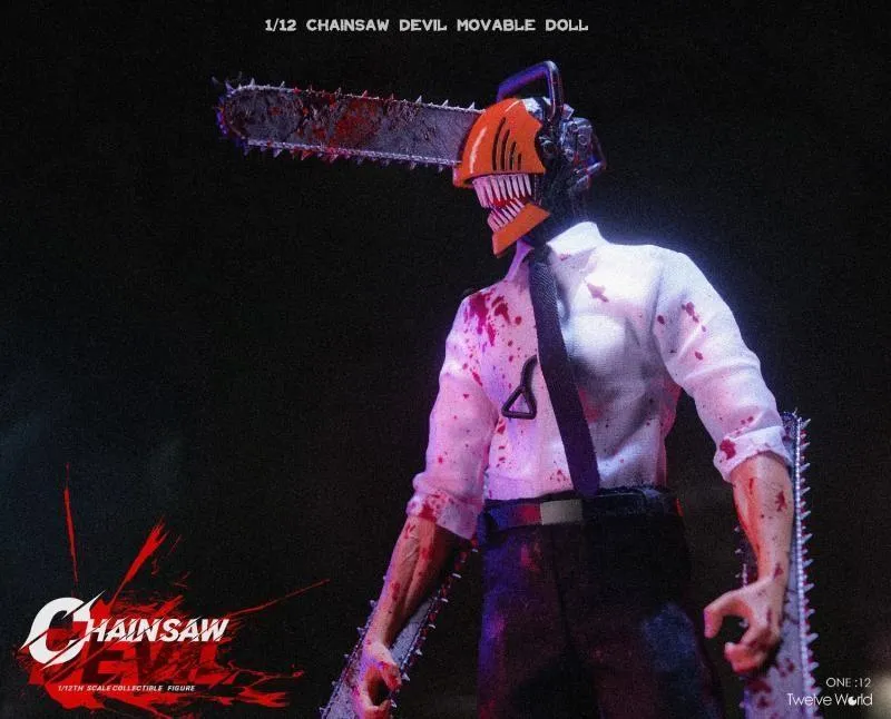 1:12 Chainsaw Devil Action Figure