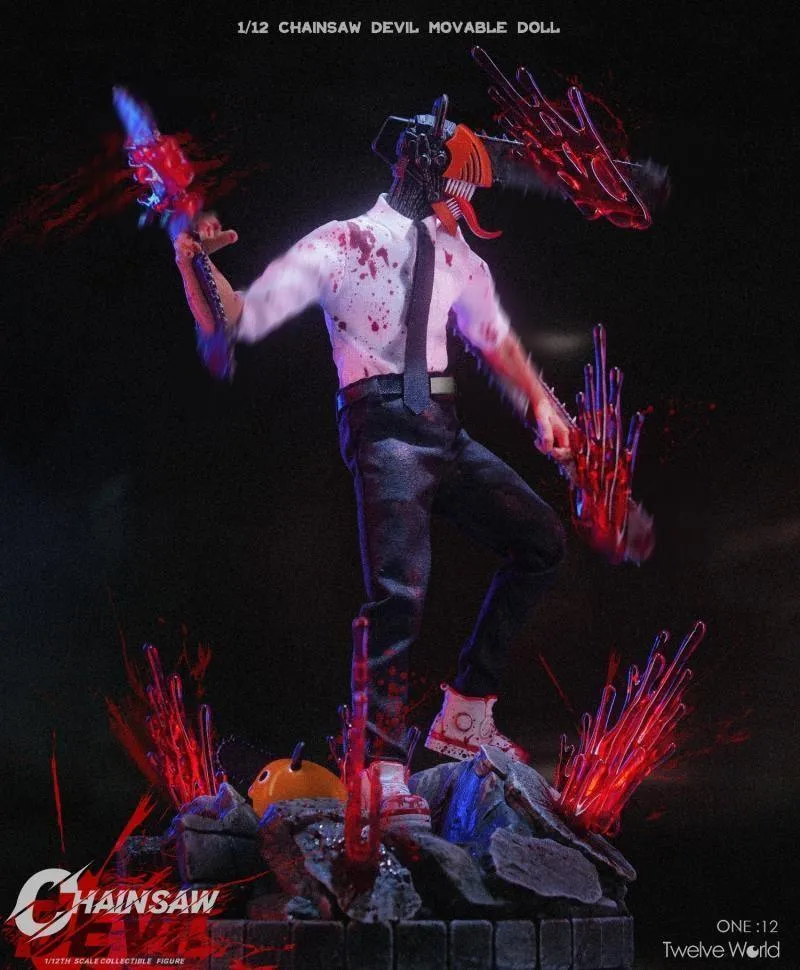 1:12 Chainsaw Devil Action Figure