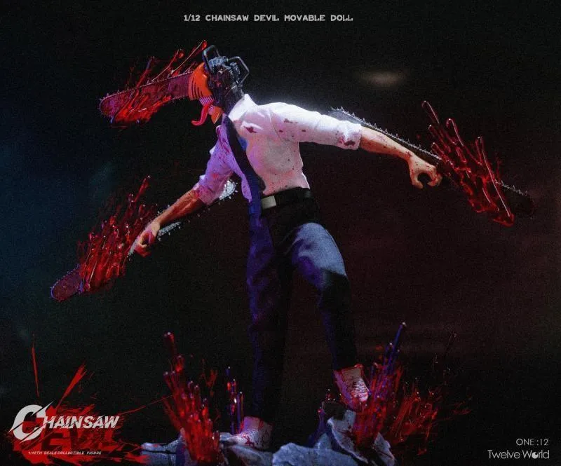 1:12 Chainsaw Devil Action Figure