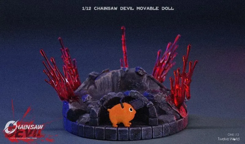 1:12 Chainsaw Devil Action Figure