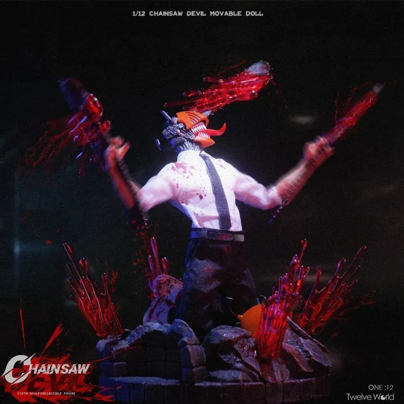 1:12 Chainsaw Devil Action Figure