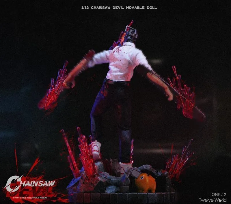 1:12 Chainsaw Devil Action Figure