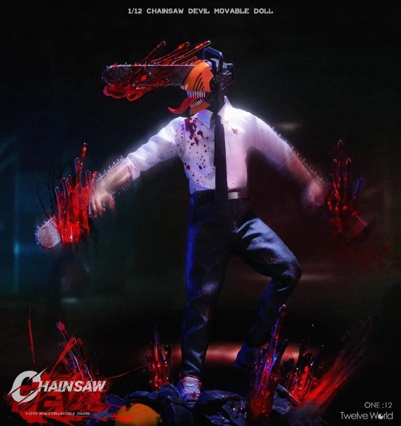 1:12 Chainsaw Devil Action Figure