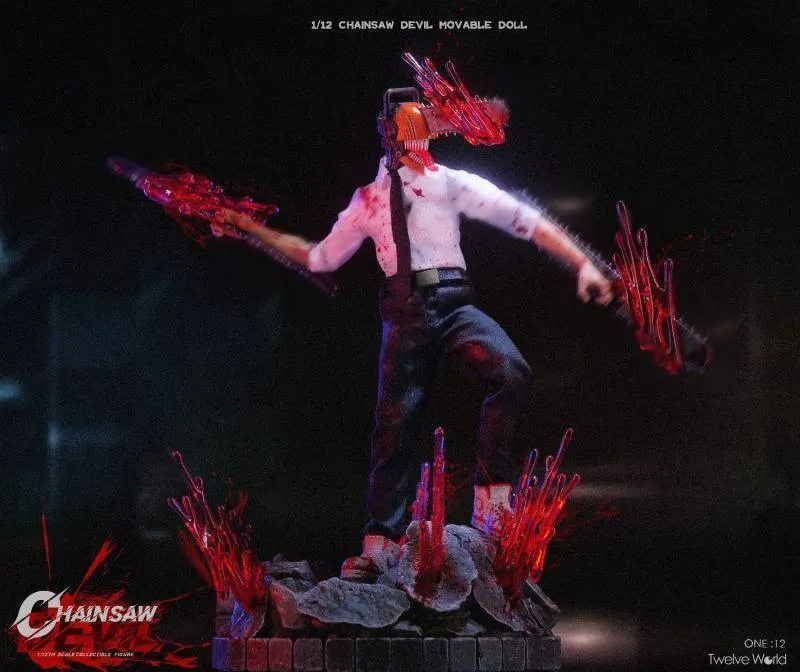 1:12 Chainsaw Devil Action Figure