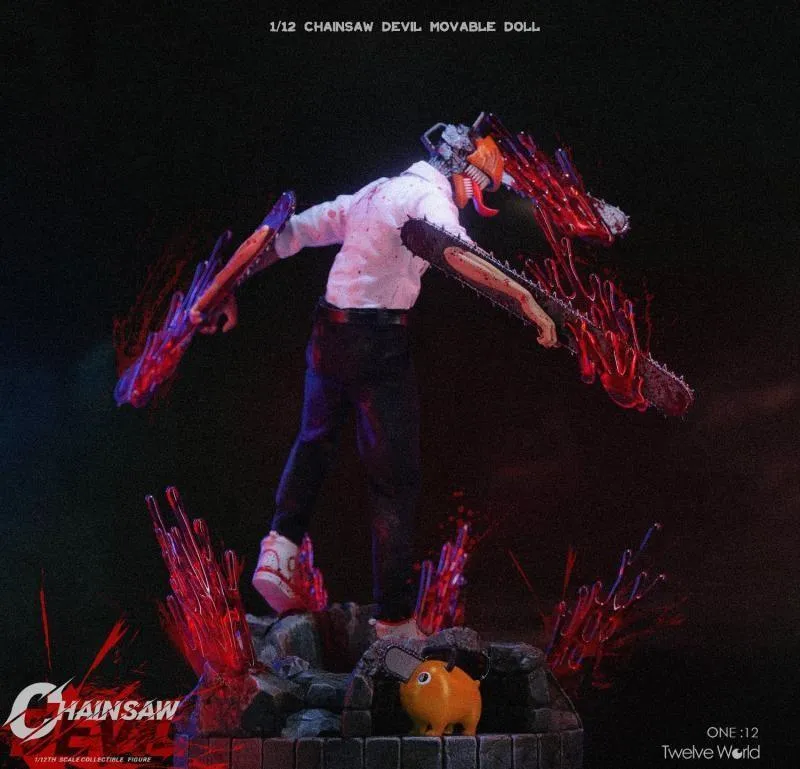 1:12 Chainsaw Devil Action Figure