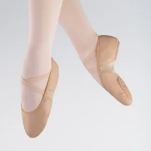 1st Position Split Sole Leather Flex Ballet Shoes