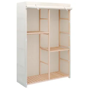 3-Tier Clothes Wardrobe 110x40x170 cm