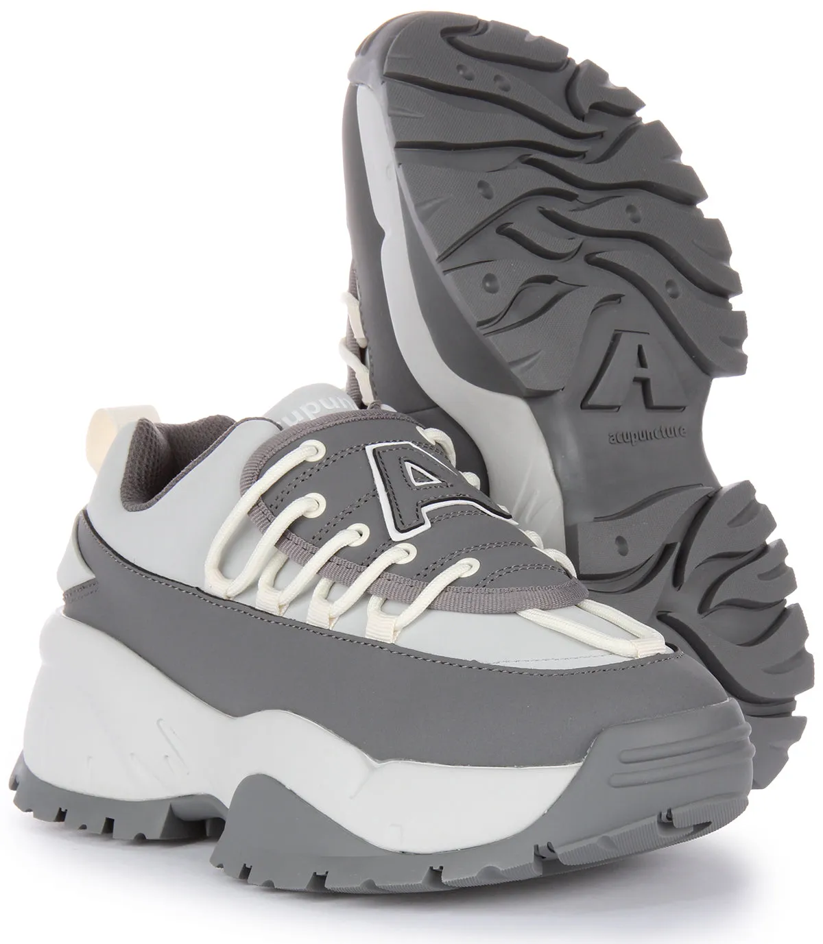 Acupuncture Gingypock Trainers In Grey