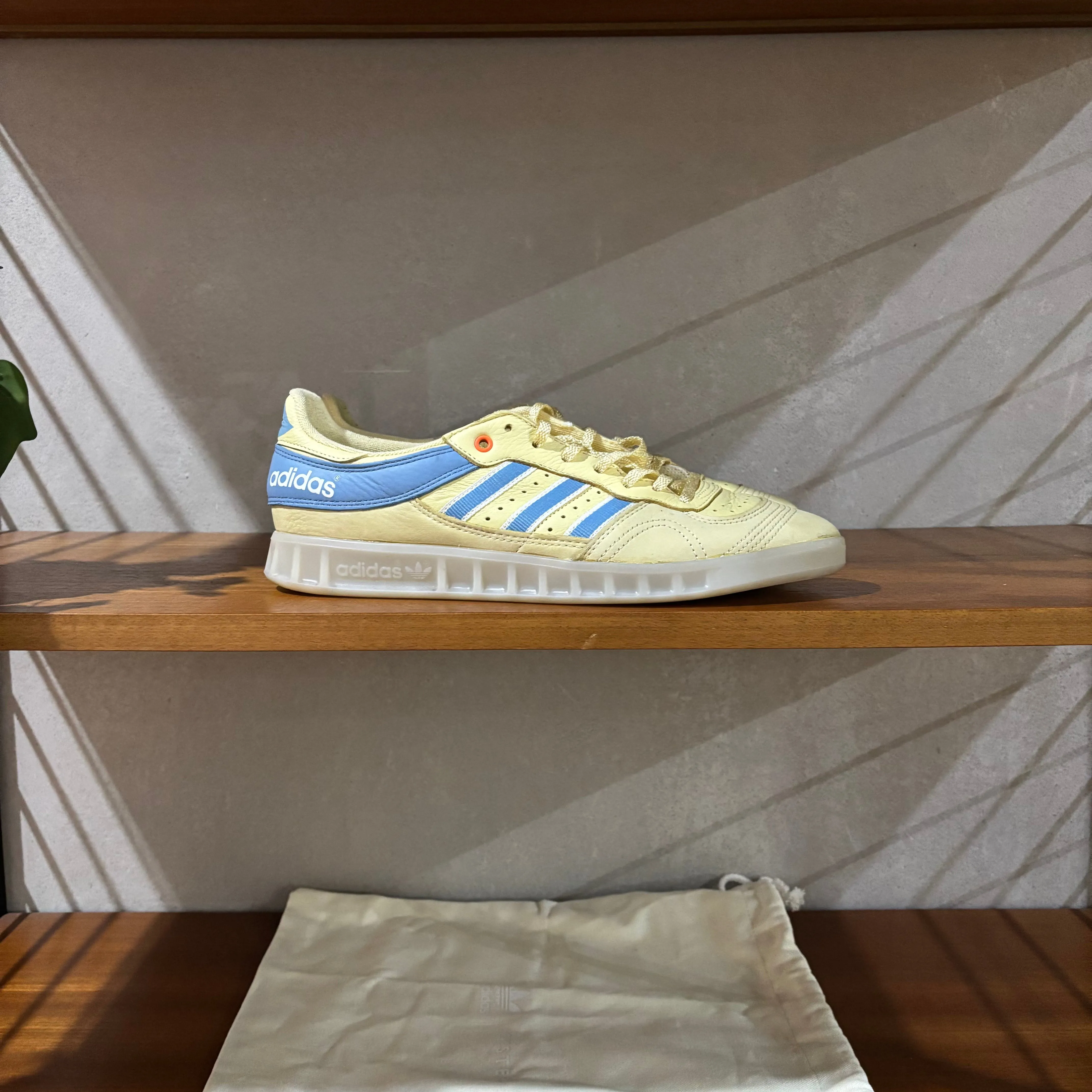 adidas X Oyster Holdings Handball Top Trainers Easy Yellow - UK 9.5