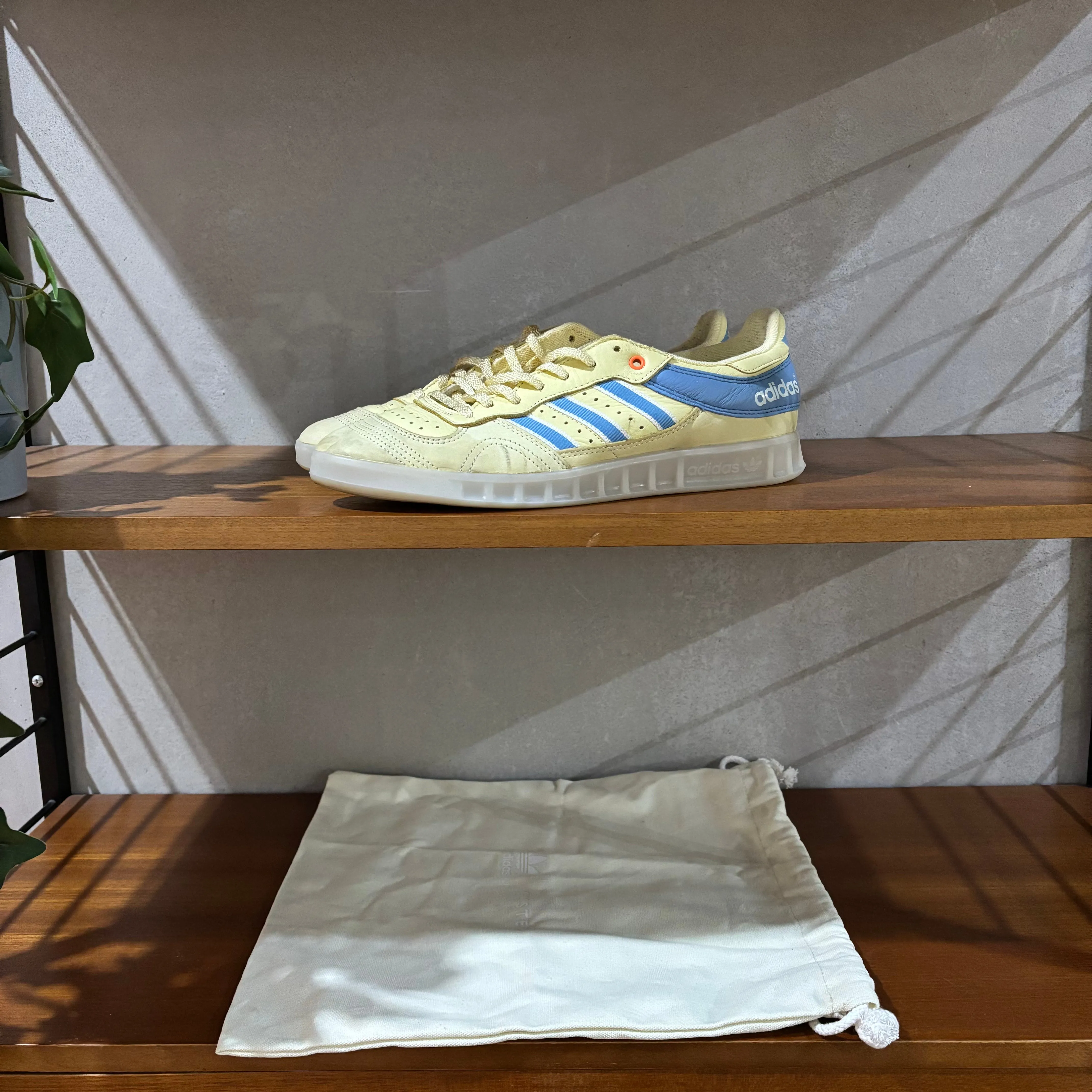 adidas X Oyster Holdings Handball Top Trainers Easy Yellow - UK 9.5