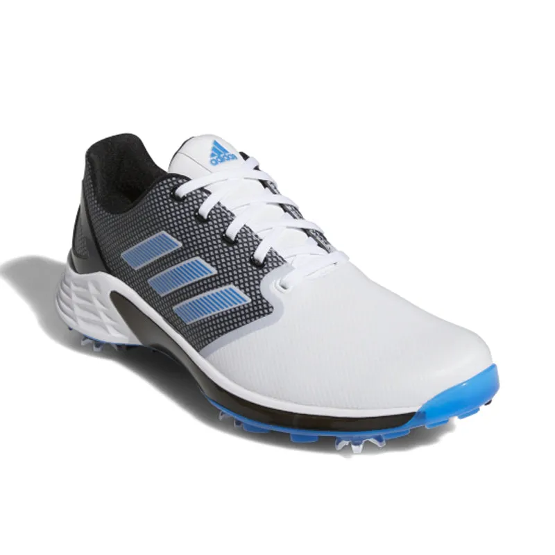 ADIDAS ZG21 Motion Men's Spiked Shoes (White/Blue/Black)