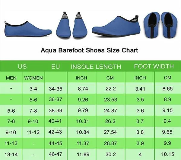 Adorable Gift Aqua Barefoot Shoes