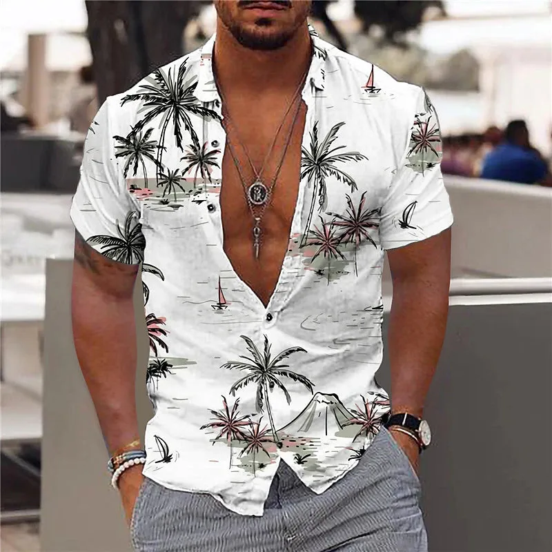 Aloha Vibes Men's Graphic Hawaiian Shirt - Limited Edition Lincoln Shirt