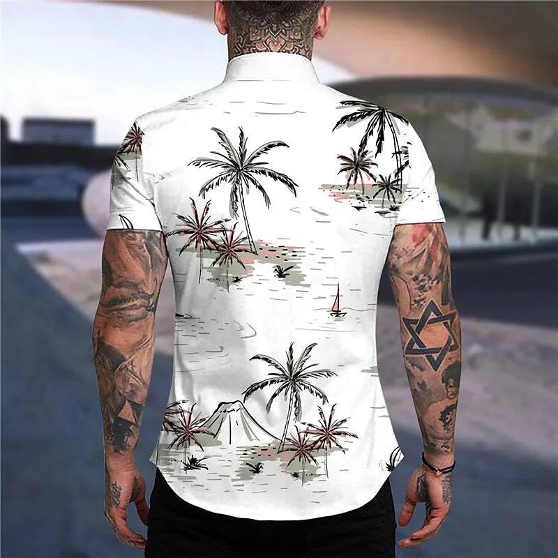 Aloha Vibes Men's Graphic Hawaiian Shirt - Limited Edition Lincoln Shirt