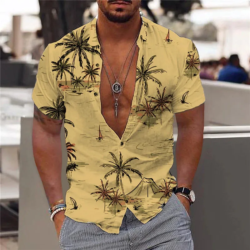 Aloha Vibes Men's Graphic Hawaiian Shirt - Limited Edition Lincoln Shirt