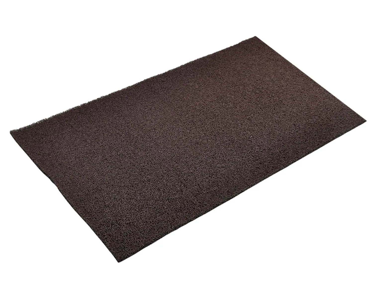 Amazon Brand - Solimo Rubber Modern Anti Slip Door Mat - Large Size, 24"x48" (Brown), Rectangular