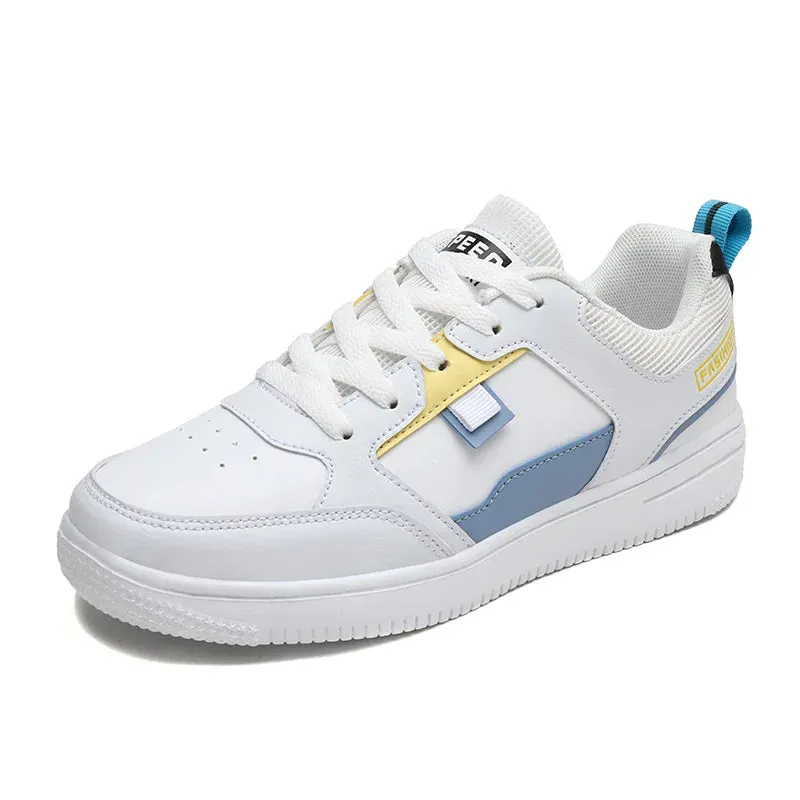 Amozae-2024 BKQU Fashion Women's Sneakers Platform Sports Shoes White running Sneakers Chunky Sneakers Shoes Tennis Female Basket