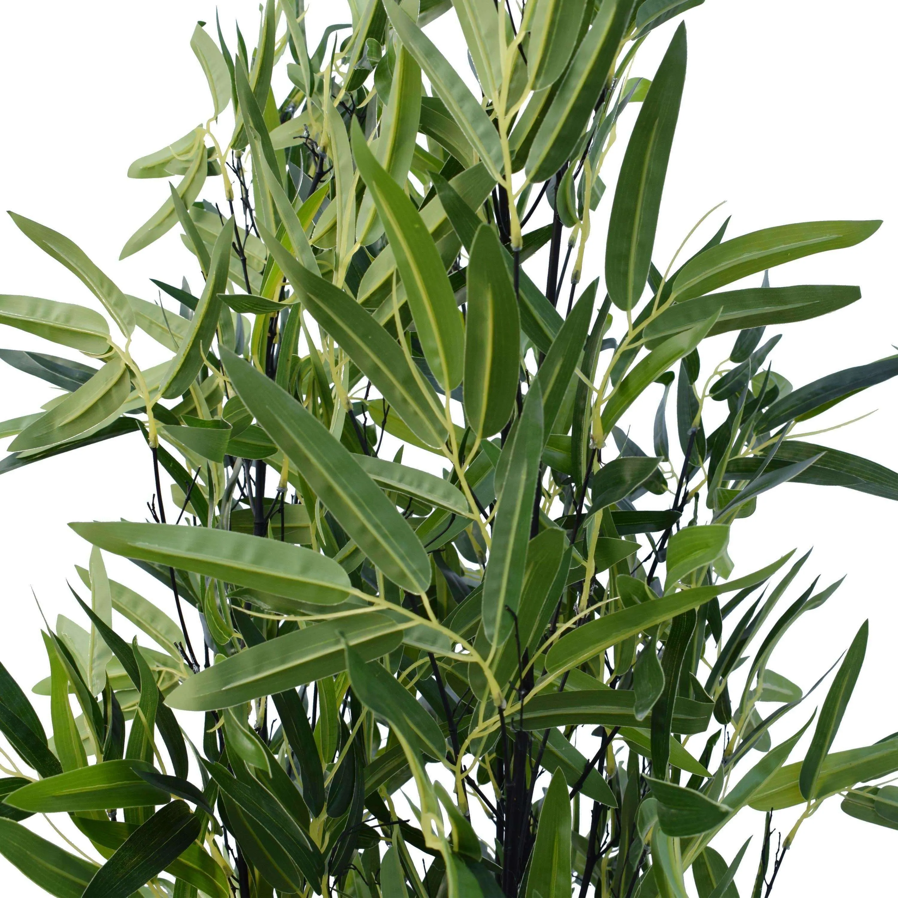 Artificial Bamboo Plant Black Bamboo 180cm Real Touch Leaves