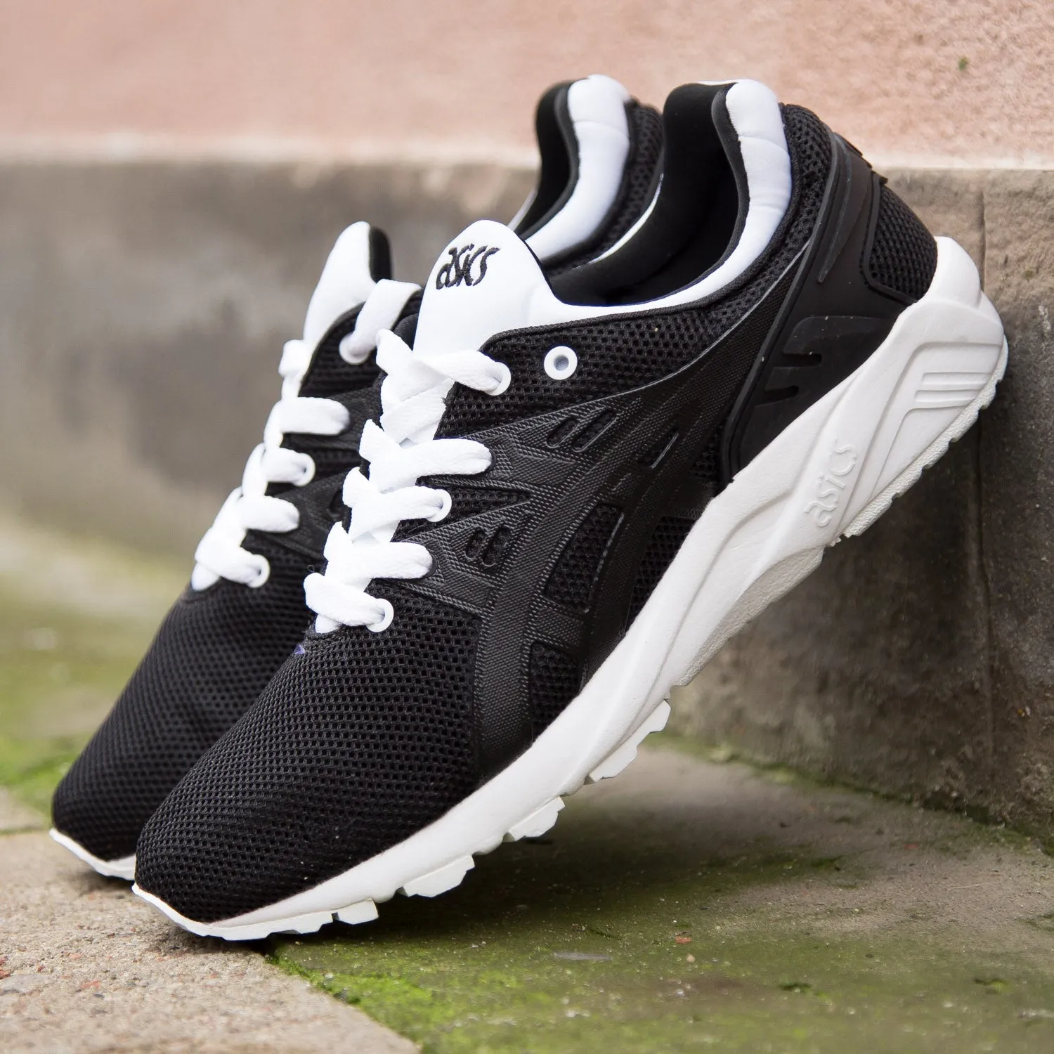 asics Gel- Kayano Trainer Evo - Black/Black/White