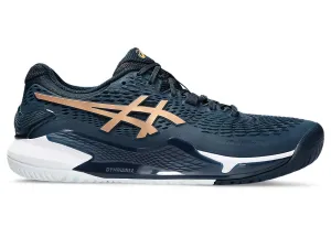 Asics Gel Resolution 9 Tennis Shoe | French Blue/Pure Gold