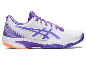 Asics Solution Speed FF 2 Women's Tennis Shoe White/Amethyst