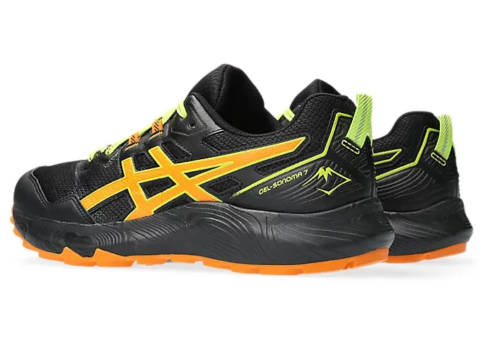 Asics Sonoma 7 (Black/Bright Orange) Mens