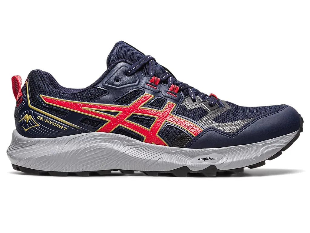 ASICS Sonoma 7 (Midnight/Electric Red) Mens