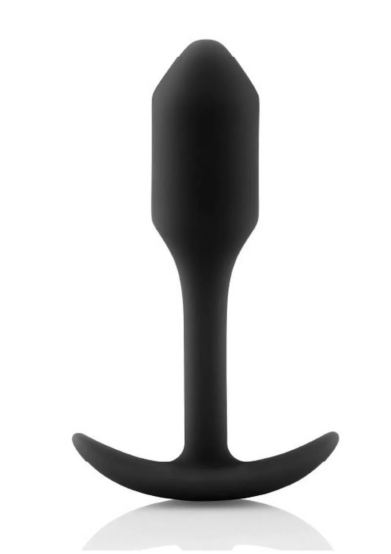 B-Vibe Snug Plug 1 Silicone Weighted Butt Plug