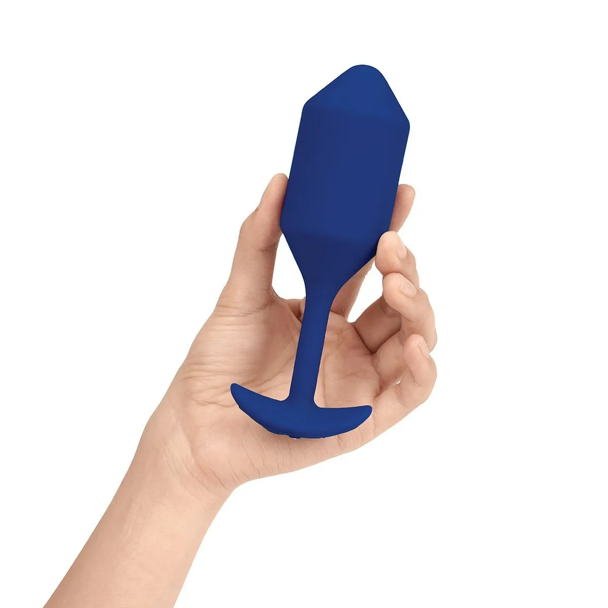 b-Vibe Vibrating Snug Plug Weighted Silicone Butt Plug