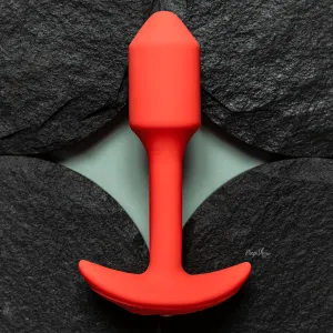 b-Vibe Vibrating Snug Plug Weighted Silicone Butt Plug