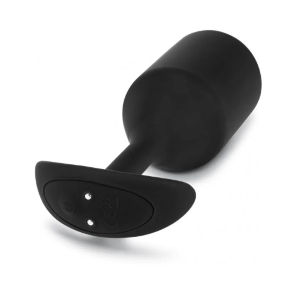 b-Vibe Vibrating Snug Plug - XXLarge Black