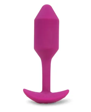 B-vibe Vibrating Weighted Snug Plug 2