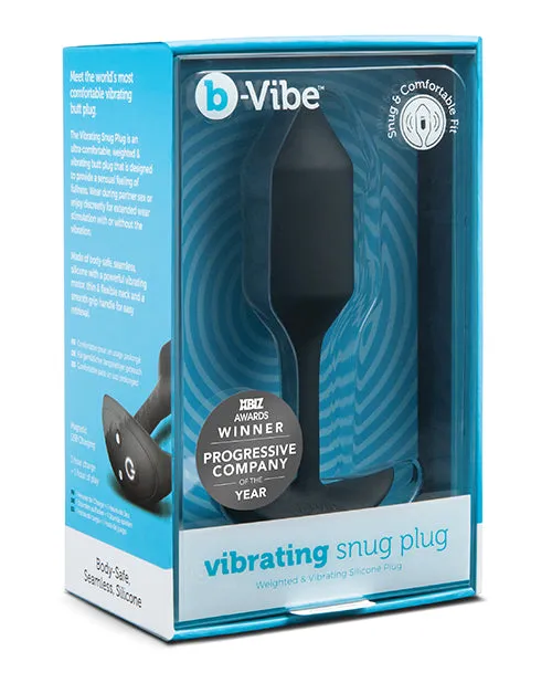 B-vibe Vibrating Weighted Snug Plug 2