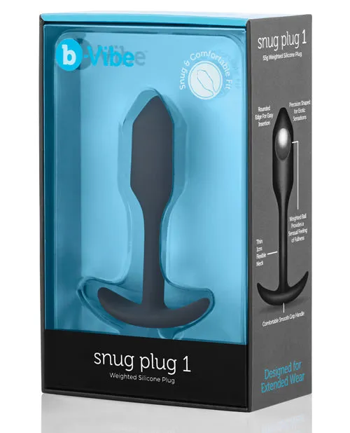 B-vibe Weighted Snug Plug 1