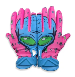 Battle Adult Alien Football Gloves