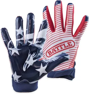 Battle Adult Doom USA Football Gloves