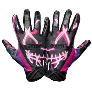 Battle Adult Nightmare Football Gloves