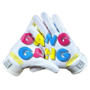 Battle Adult "Gang Gang" Football Receiver Gloves