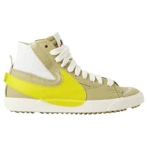 Blazer Mid '77 Jumbo Leather Textile Unisex Trainers