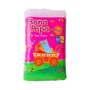 BONA PAPA BABY DIAPERS XL JUNIOR 11-25 KG 50PCS