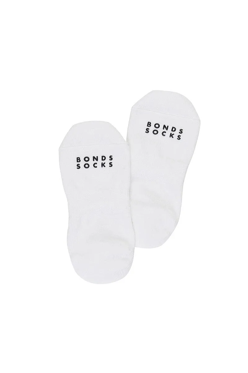 Bonds Womens Originals No Show Footlet 2 Pack - White