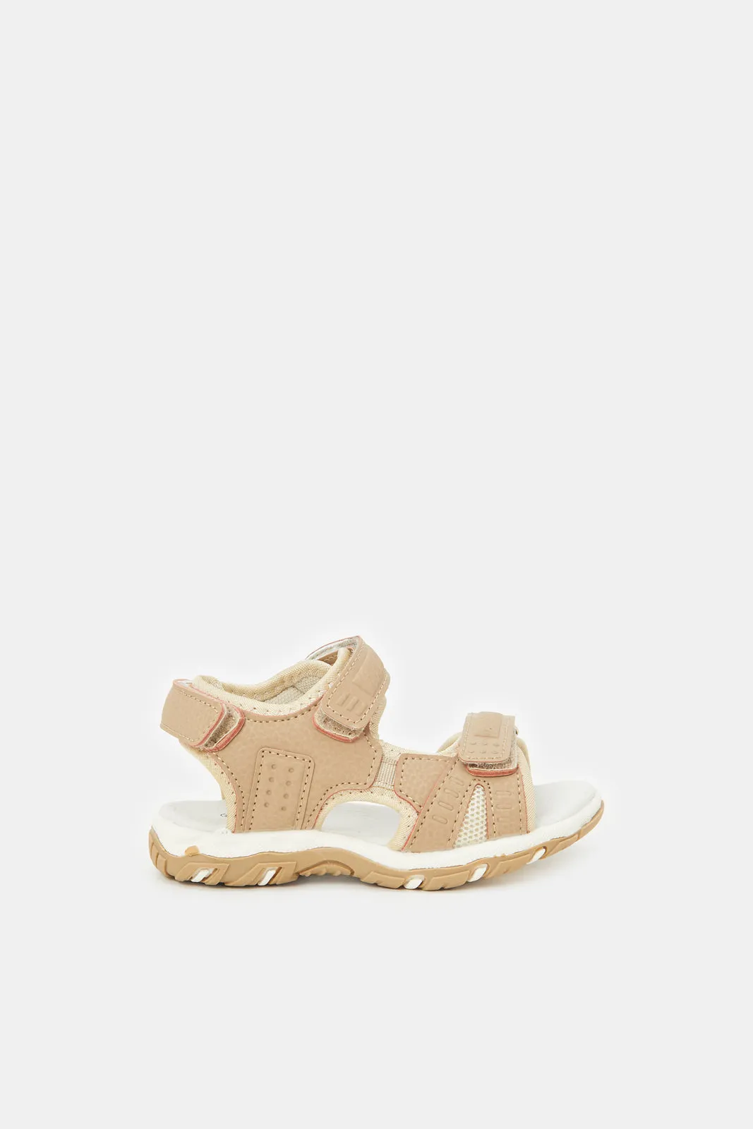 Boys Beige Sporty Sandal