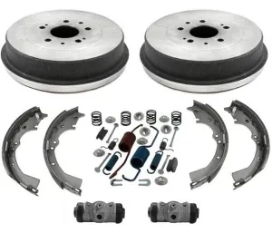 Brake Drums & Shoes for Toyota Tacoma 97-04 5 Lugs Rear Wheel Drive