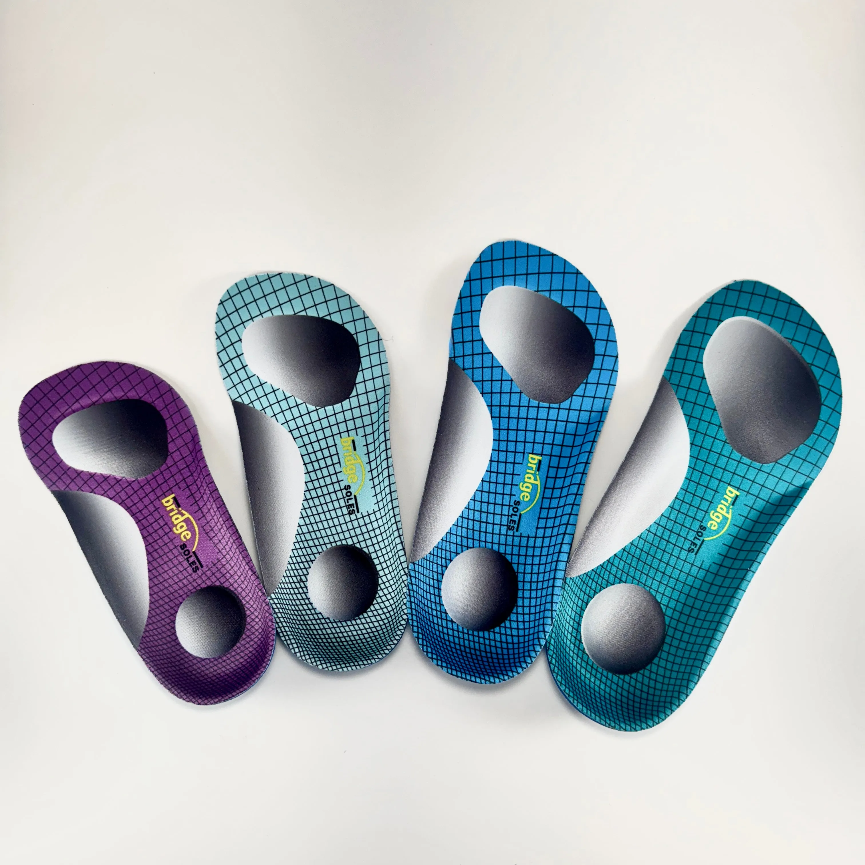 Bridge Soles - 3/4 Length Insoles with Met Pad