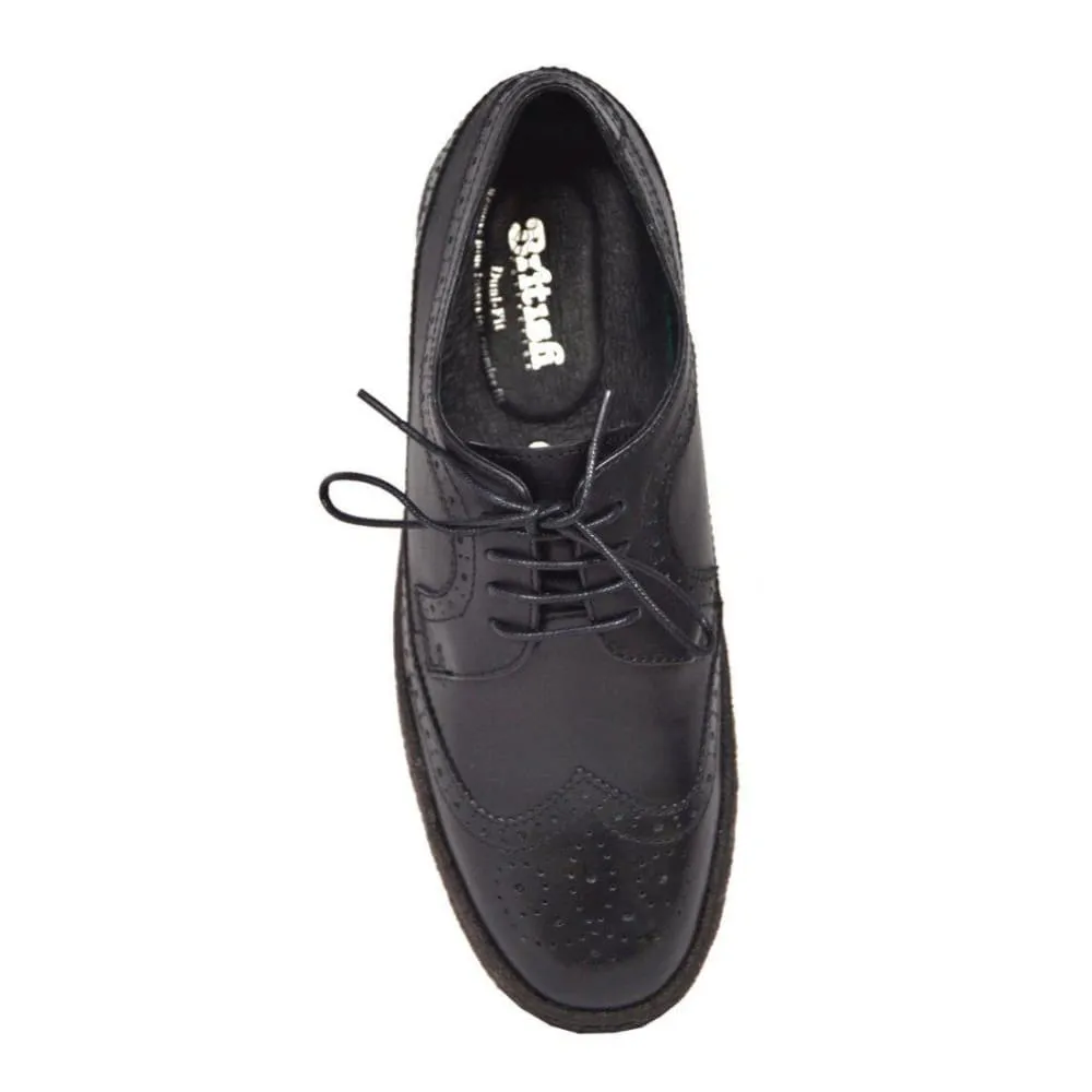 British Walkers Playboy Original Wingtips Men's Leather Low Top Oxfords