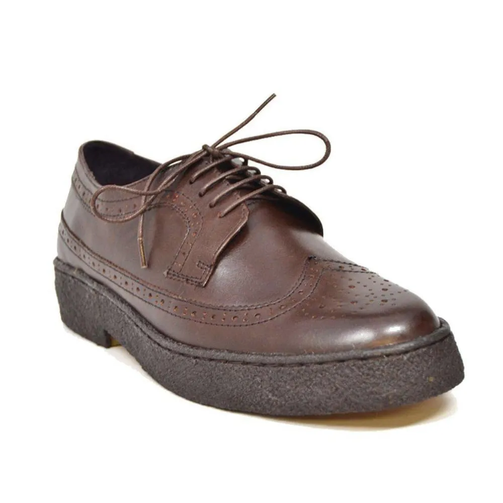 British Walkers Playboy Original Wingtips Men's Leather Low Top Oxfords