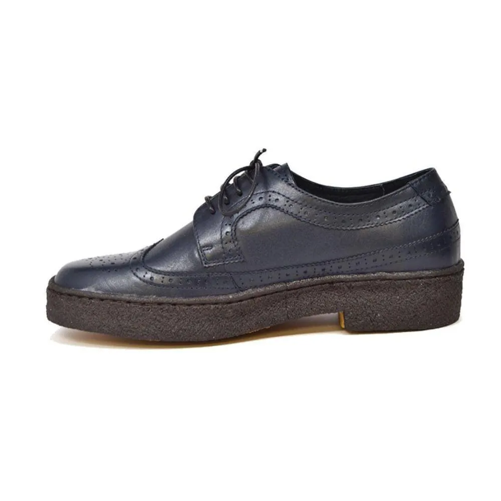 British Walkers Playboy Original Wingtips Men's Leather Low Top Oxfords