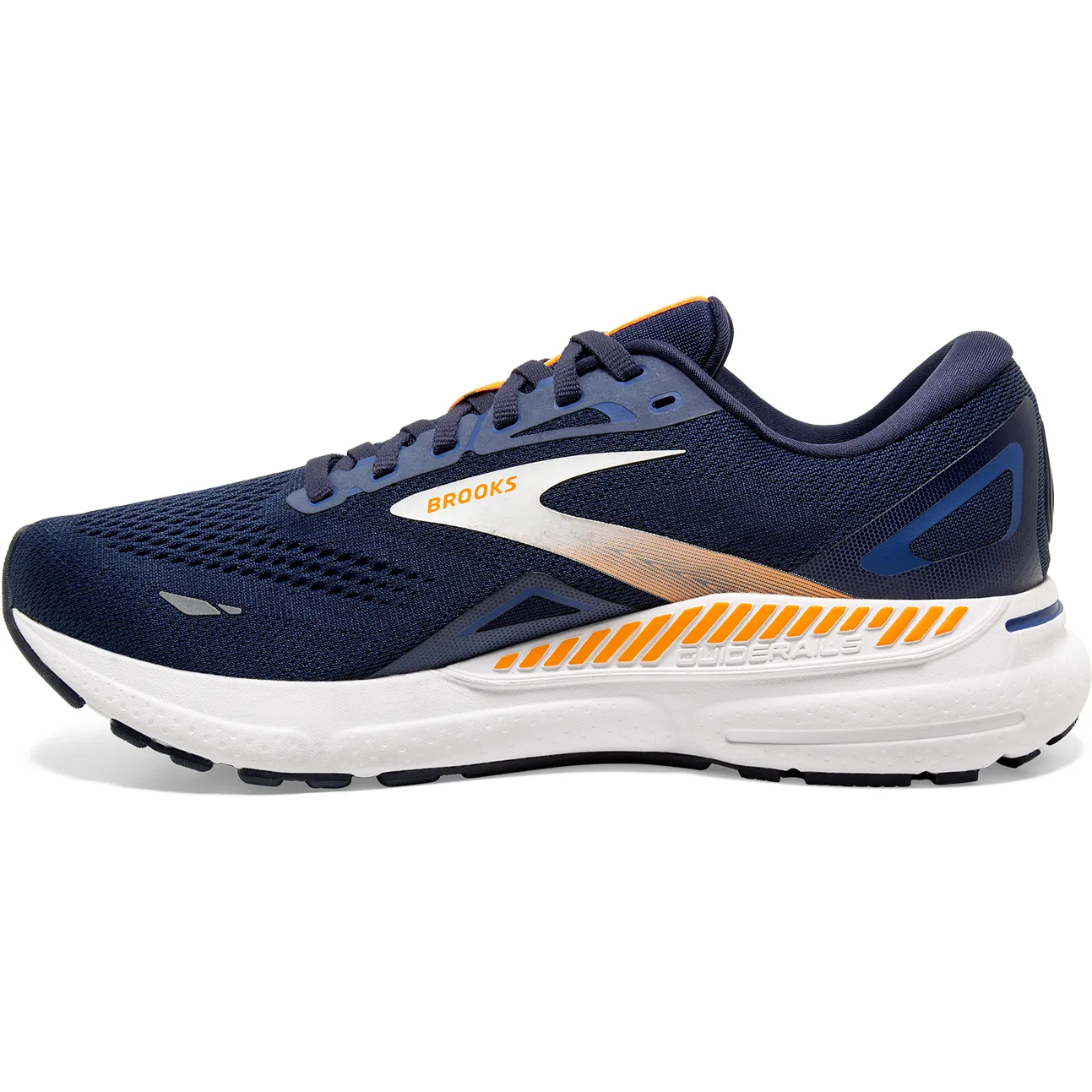 Brooks Mens Trainer Adrenaline GTS 23 Peacoat/Ultramarina/Orange